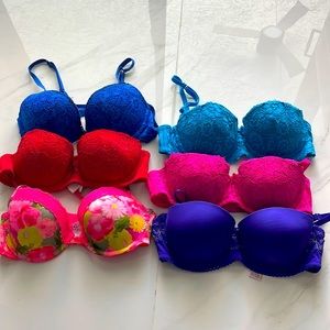6 lasenza bra lot